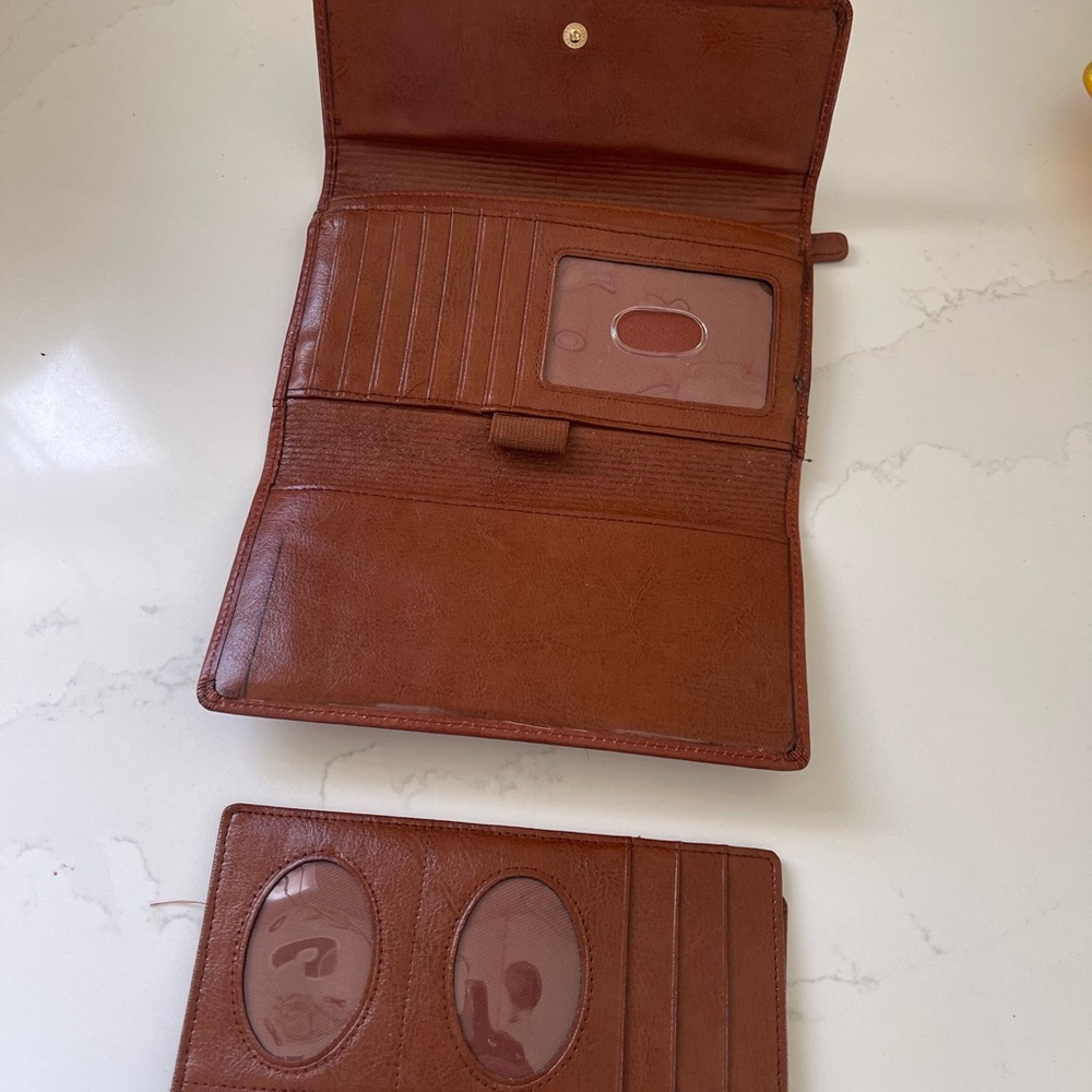 Fossil Tan Leather Clutch - Picture 10 of 11